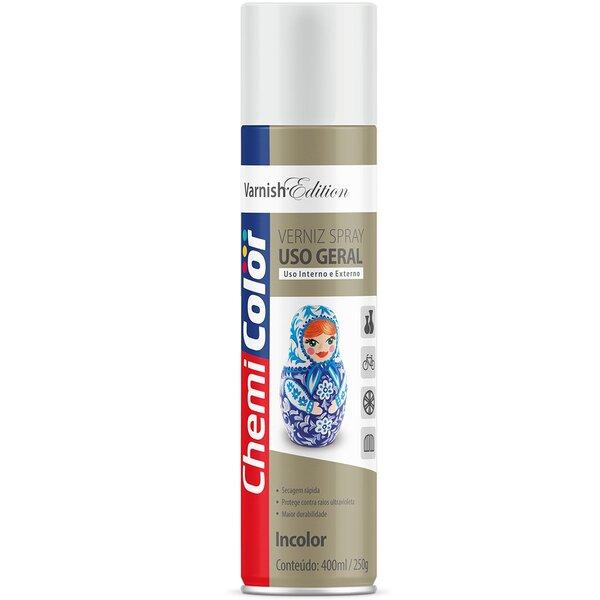 TINTA SPRAY VERNIZ 400ML CHEMICOLOR