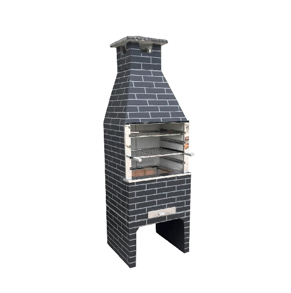 CHURRASQUEIRA PREMOLD C/GR PRETA 65 M PRINCESINHA