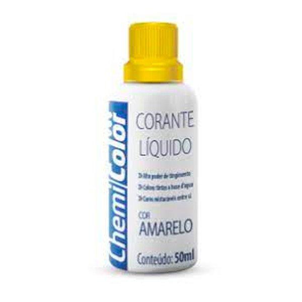 CORANTE AMARELO 50ML CHEMICOLOR