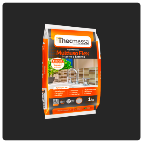 REJUNTE PORC TIPO II CINZA 1KG THECMASSA