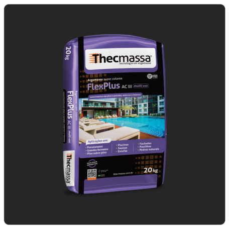 ARGAMASSA AC-III FLEX PLUS 20KG THECMASSA