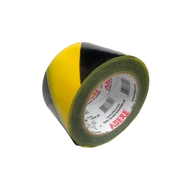 FITA ZEBRADA PT/AM 70MMX200MT ADERE