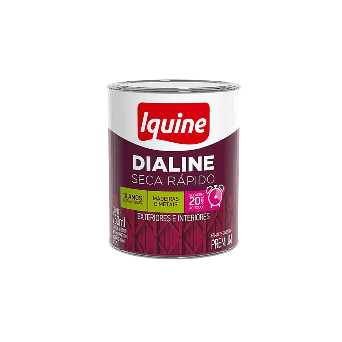 TINTA ES DIALINE CONHAQUE 0,9L IQUINE
