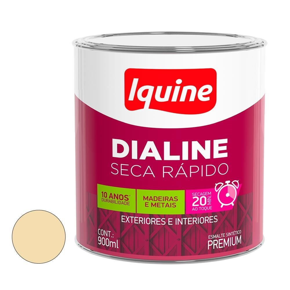 TINTA ES DIALINE MARFIM 0,9L IQUINE