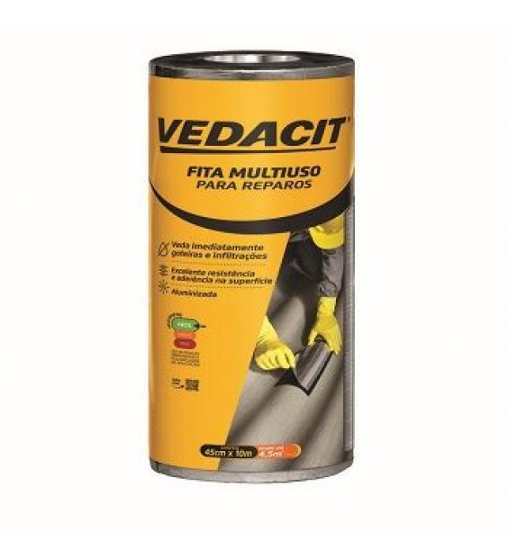 FITA MULT ALUM 45CMX10MT (RL) VEDACIT/TECRYL
