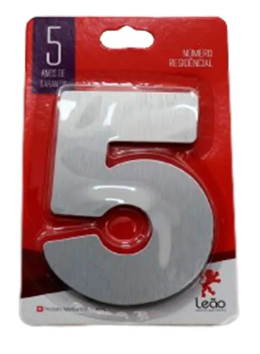 ALGARISMO ACM ESP N° 5 12CM LEÃO