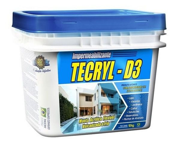 TECRYL D-3 AZUL 4KG TECRYL