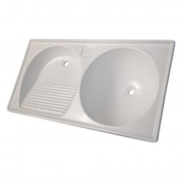 TANQUE SI DEL JR GRA BRANCA 84X43 BELLA PIA