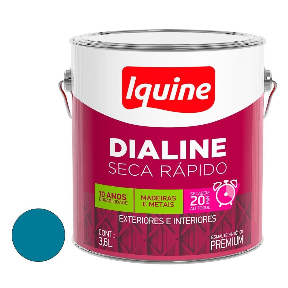 TINTA ES DIALINE AZUL CEU 3,6L IQUINE