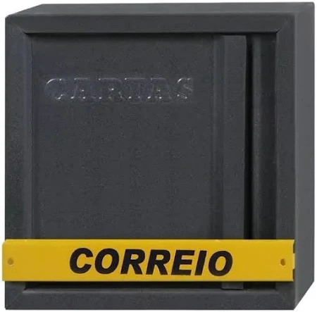 CAIXA CORREIO VERTIC METAL CARTAS