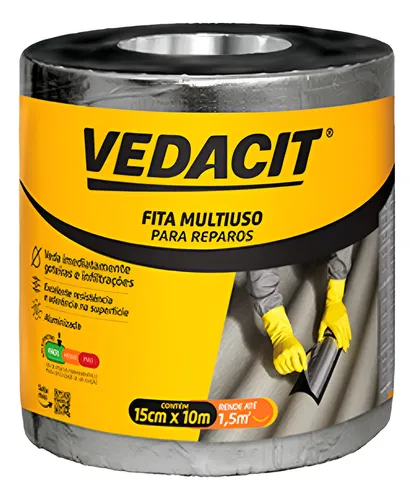 FITA 15CMX10MT (RL) VEDACIT/TECRYL