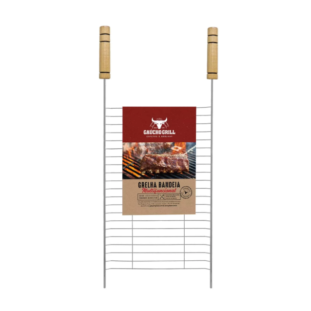 GRELHA GAUCHO BAND M 32,5X47,5CM GRILAZER