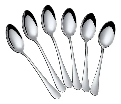 COLHER MESA GARBO 6PCS SQ