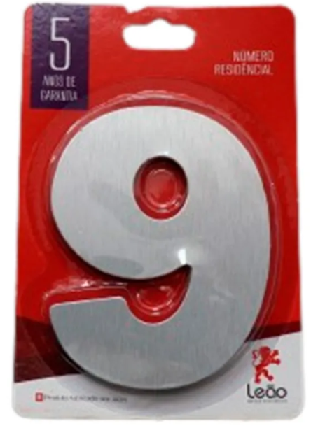 ALGARISMO ACM ESP N¦ 9 12CM LEÃO