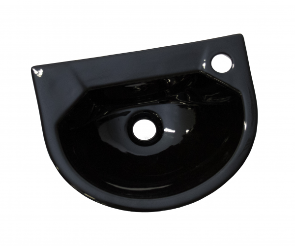 LAVATORIO SUSPENSO C/FURO GARDENIA PRETA MARI