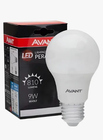 LAMPADA LED BULBO 9W AVANT