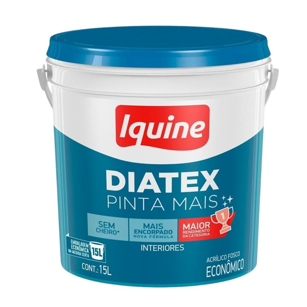 TINTA ACR DIATEX BRANCO NEVE 15L IQUINE