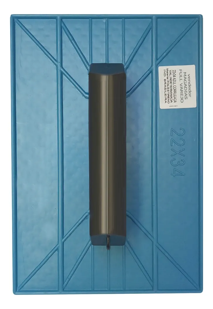 DESEMPENADEIRA PLASTICO LISA AZ 22X34 INJEBALA