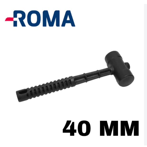 MARTELO BORRACHA 40MM ROMA