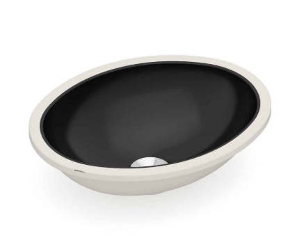 CUBA EMBUTIR OVAL PT 390X300MM CELITE