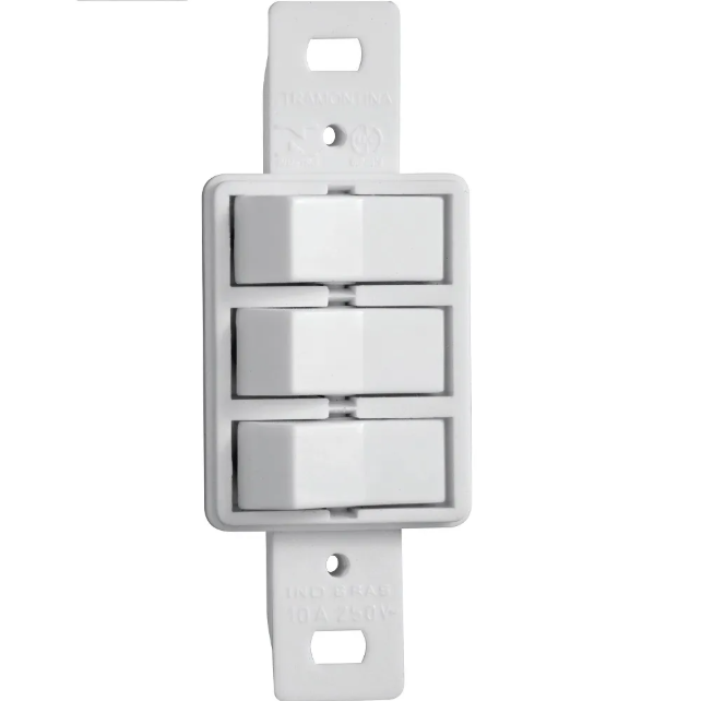 CONJUNTO 3 INT SIMP LUX 10A TRAMONTINA