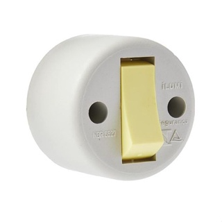 CONJUNTO INTERRUPTOR SIMPLES EXT CINZA PLUZIE