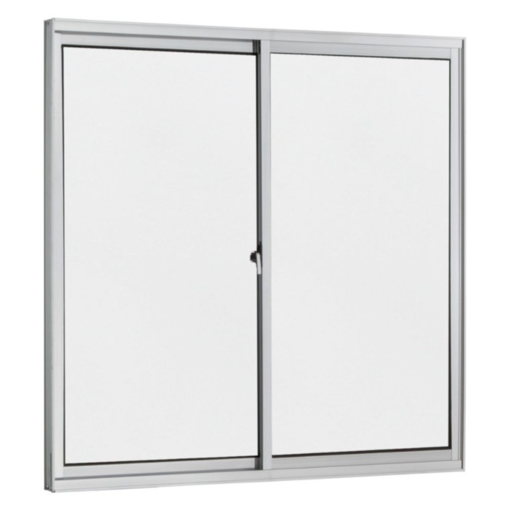 JANELA ALUMINIO NATURAL 2FOLHAS L120 A100 QUALITY