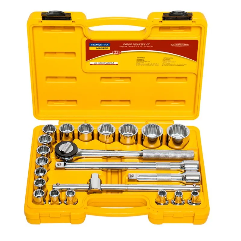 MALET C/SOQ+ACESS ESTR 22PC TRAMONTINA