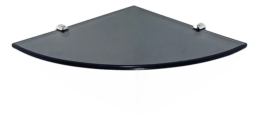 PRATELEIRA VIDRO RAIO FM 25X25CM SUPER VIDROS