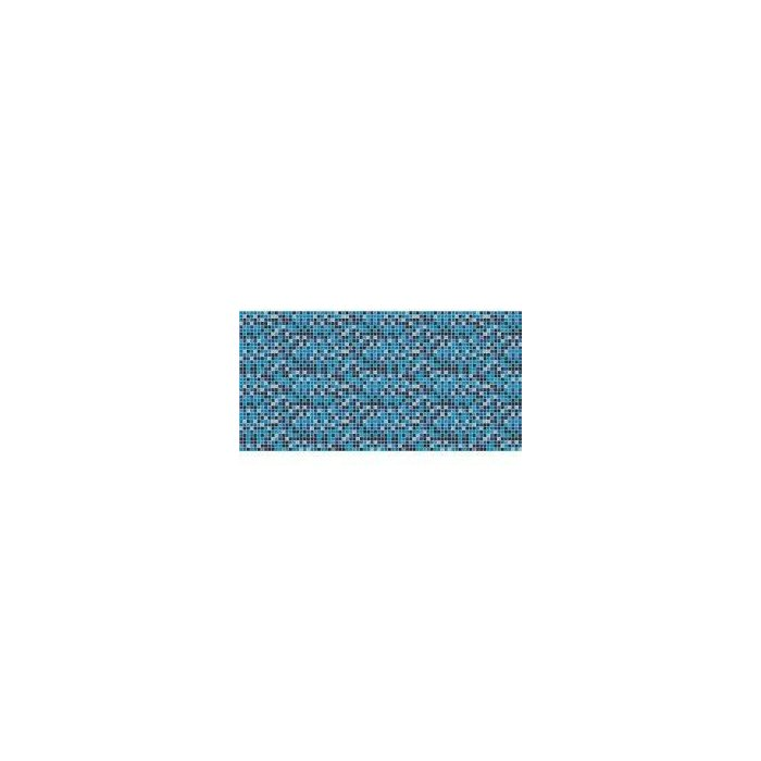 TAPETE BRISA WC MOSAICO AZUL 0,43X15MT KAPAZI