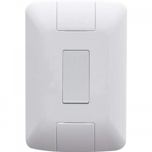 CONJUNTO INTERRUPTOR SIMP ARIA 4X2 TRAMONTINA