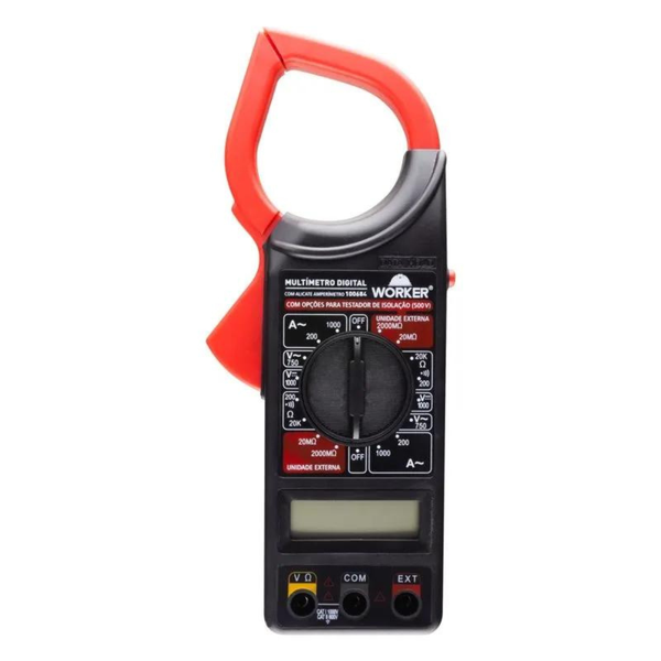 ALICATE DIGITAL MULTIMETRO WORKER