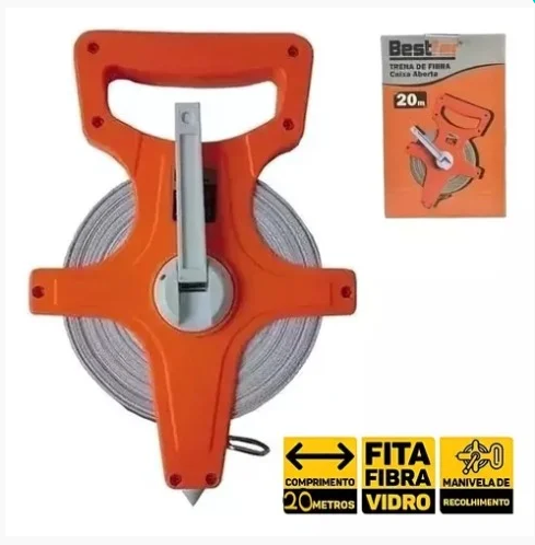 TRENA FIBRA VID CX FECHADA 20MT BESTFER
