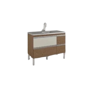 GABINETE COZINHA PRISMA AMEN/WH 1,34MT MGM