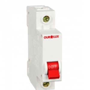 DISJUNTOR DIN UNIP CURVA C 16A OUROLUX