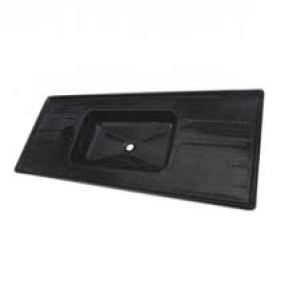 PIA GRANITO SINTETICO PRETO 160X50 BELLA PIA
