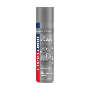 TINTA SPRAY ALUMINIO RODAS 400ML CHEMICOLOR