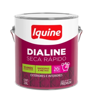 TINTA ES DIALINE VERDE FOLHA 3,6L IQUINE