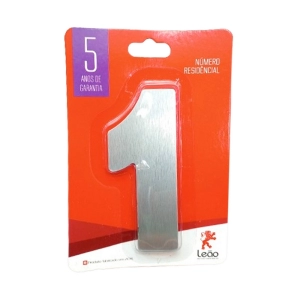 ALGARISMO ACM ESC N¦ 1 12CM LEÃO