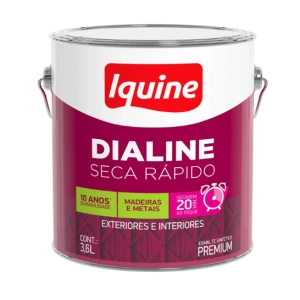 TINTA ES DIALINE VERMELHO 3,6L IQUINE