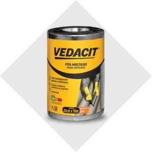 FITA MULT ALUM 20CMX10MT (RL) VEDACIT/TECRYL