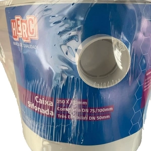 CAIXA SIF C/CESTO QUADRADO 250X250X75MM HERC