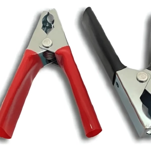 GARRA JACARE CLIP VERMELHO 10A WORKER