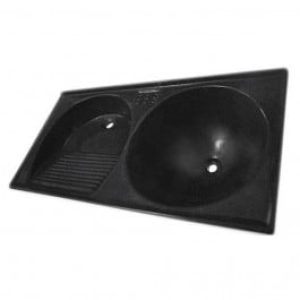 TANQUE SI DEL JR GRA PRETO 84X43 BELLA PIA