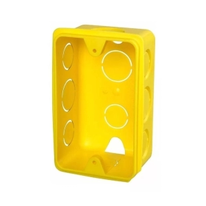 CAIXA PLASTICA RET AM 4X2 PLASTUBOS