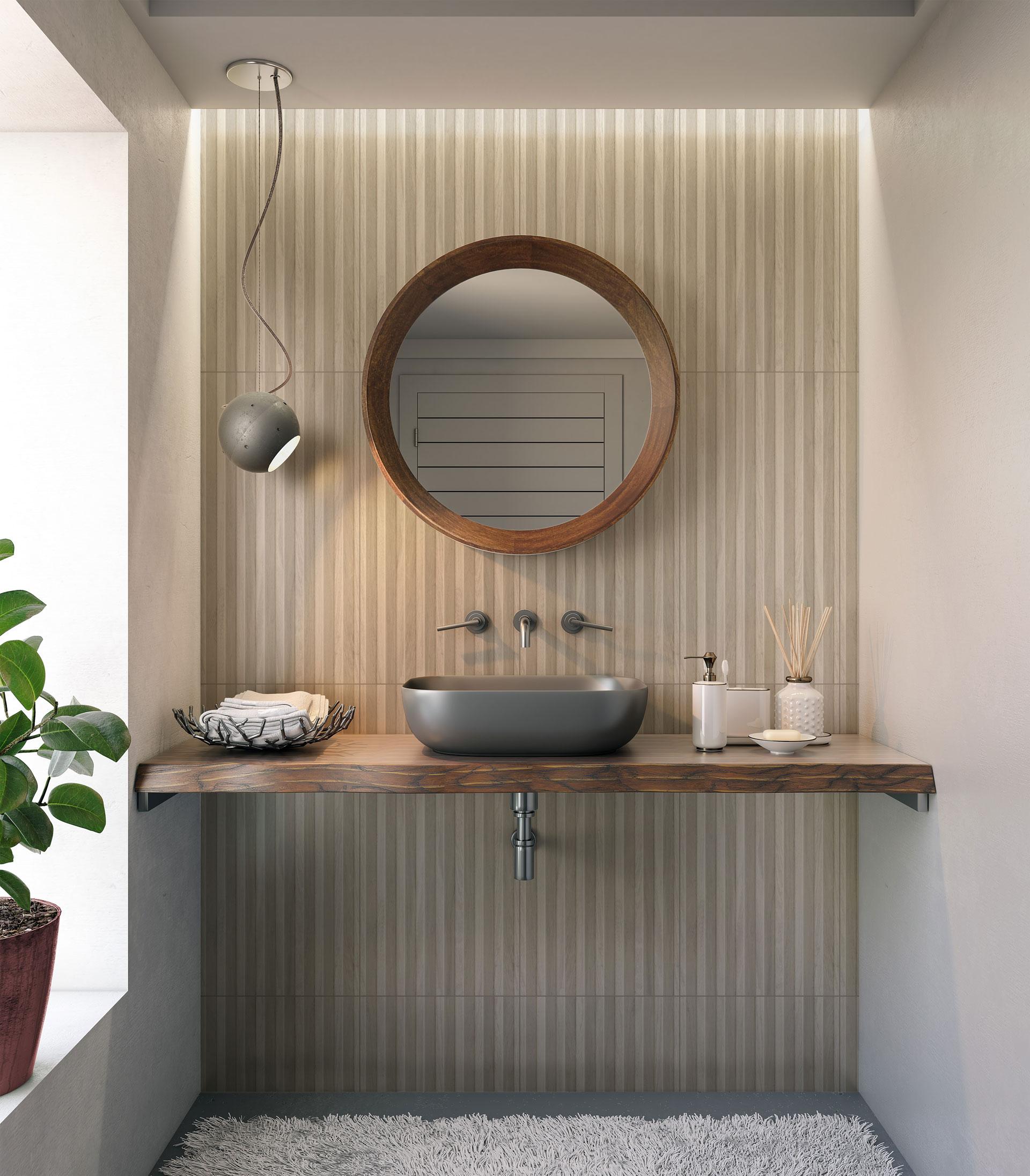 REVESTIMENTO RETIFICADO AC 45X90A REL RIPADO NAT (1,62/45,36) LUME